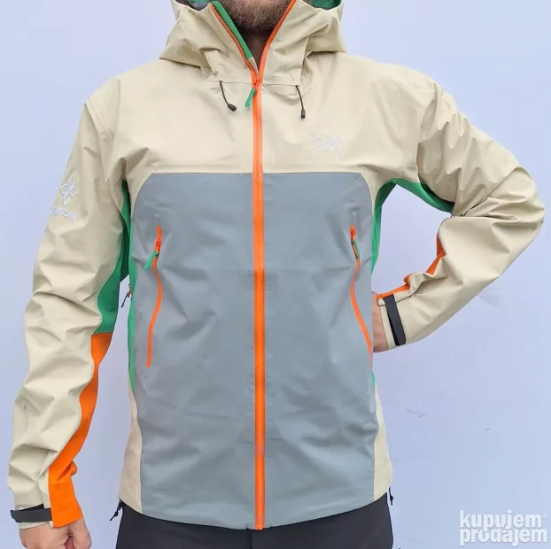 Muska Gore-tex jakna Arcterix kod 46 krem siva