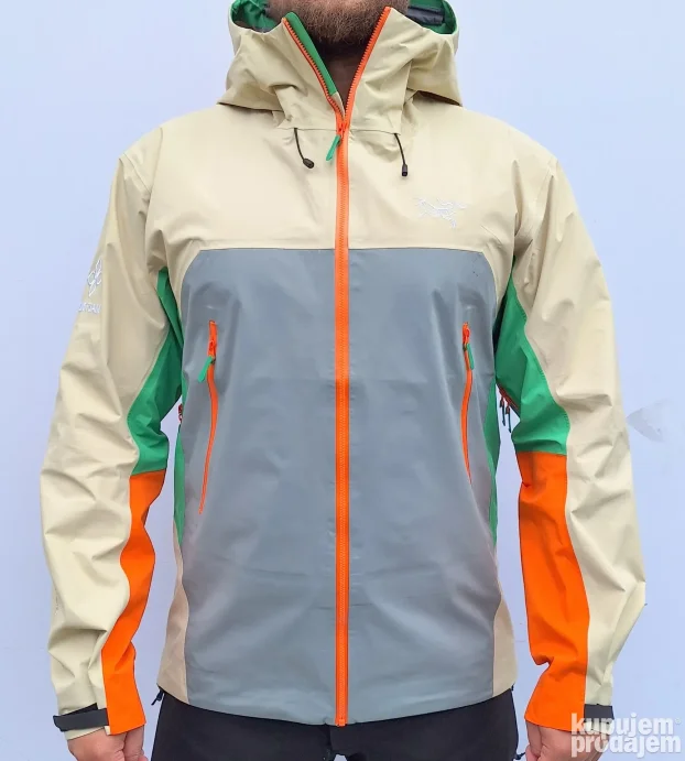 Muska Gore-tex jakna Arcterix kod 46 krem siva