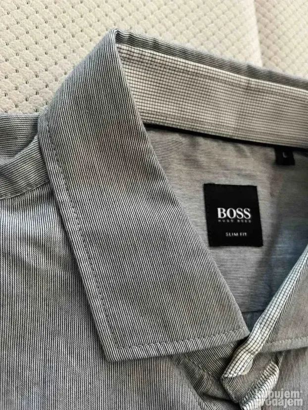 Siva muska kosulja (L) Hugo Boss - dve nijanse sive boje
