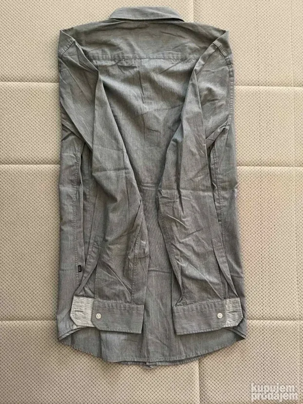 Siva muska kosulja (L) Hugo Boss - dve nijanse sive boje