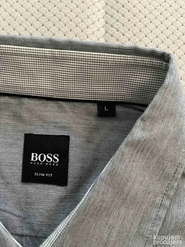 Siva muska kosulja (L) Hugo Boss - dve nijanse sive boje