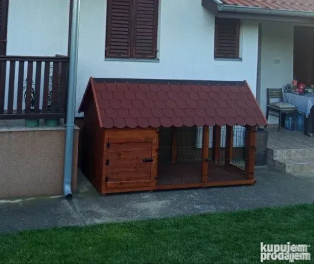Kucice za pse i boks 2u1
