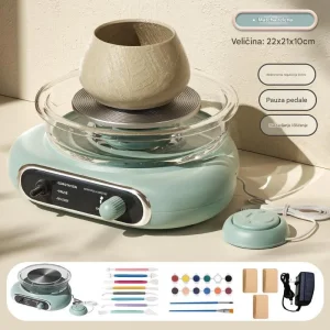 Grnčarski točak 12 cm  za uradi sam keramika model 4