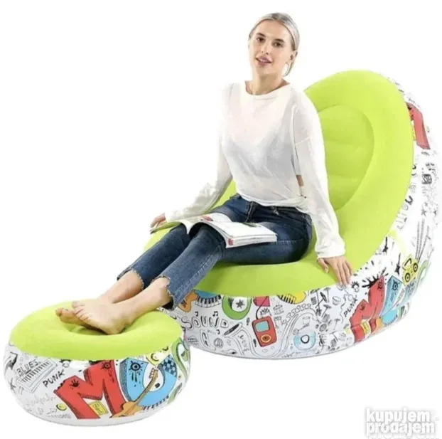 Fotelja i tabure na naduvavanje