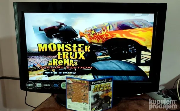 Monster Trux Arenas Cpecial Edition / PS2 Originalna Igra