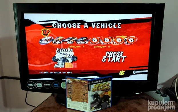 Monster Trux Arenas Cpecial Edition / PS2 Originalna Igra
