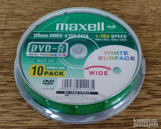 Maxell DVD-R printable