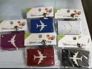 Metalne oznake za prtljag za avion