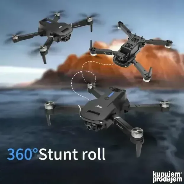 LCD EKRAN AIR DRONE - Brushless Motor + 2 baterije