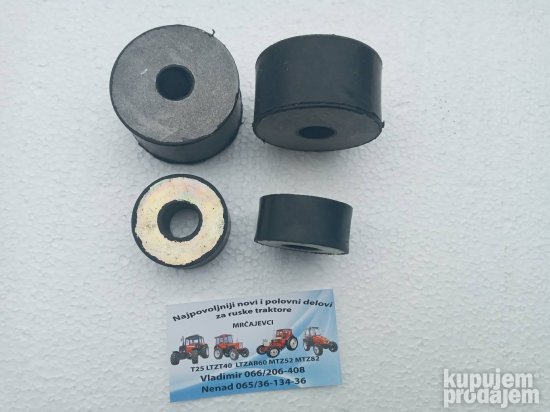 Vladimirec T25, LTZ T40, 60ab tornado gumeni amortizeri