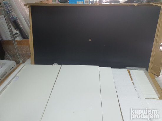 Visec Orman-Vitrina (Bela+Staklo) 106x55x32cm