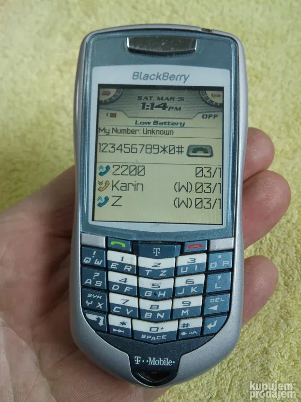 BlackBerry 7100t, RARITET - kao nov.