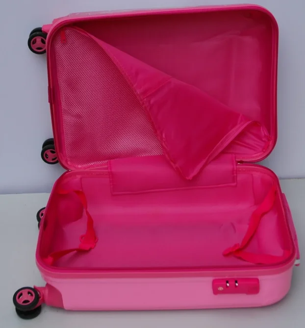 2u1 set Deciji Koferi 0021 Barbi roze kuca