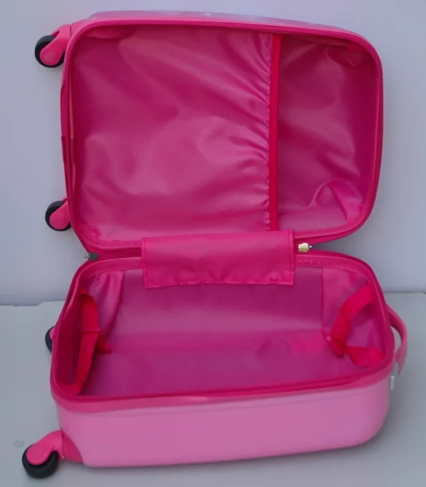 2u1 set Deciji Koferi 0021 Barbi roze kuca