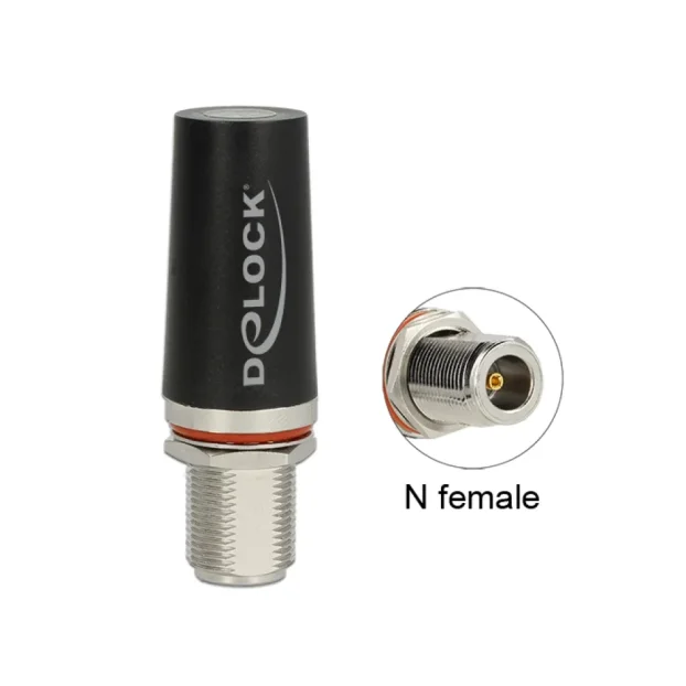 Delock Lte Antenna N Jack 3 Dbi All Iranyu. Fix Black Roof M