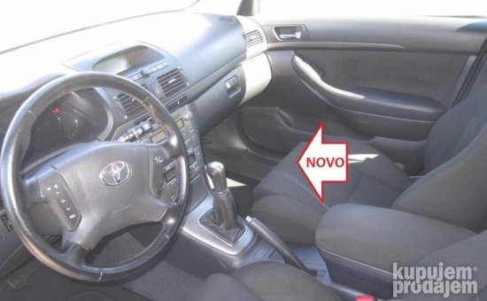 TOYOTA AVENSIS 2 T250 kožica menjača (2003-2006) NOVO