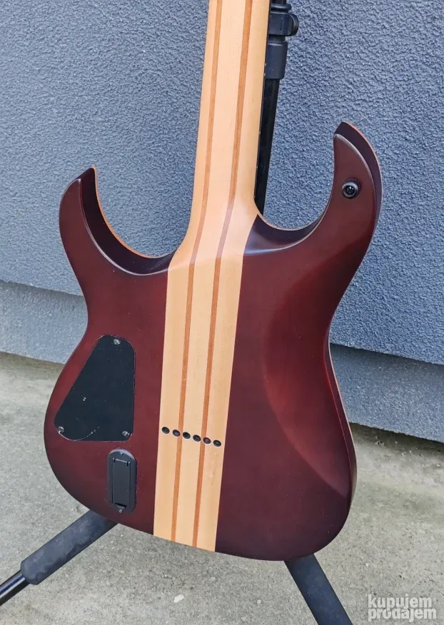 Harley Benton Amarok-6 BKRD Quilted Burst