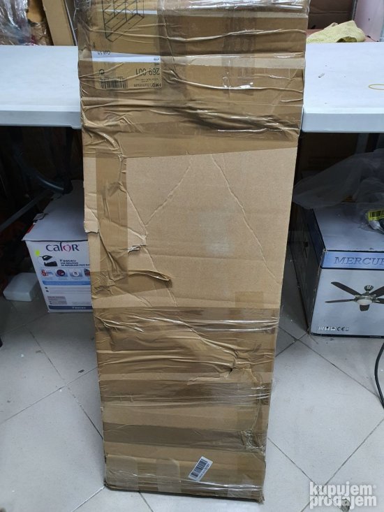 Zidna polica sa 9 Pregrada 90x16x78,2cm (Bela) - Fmd