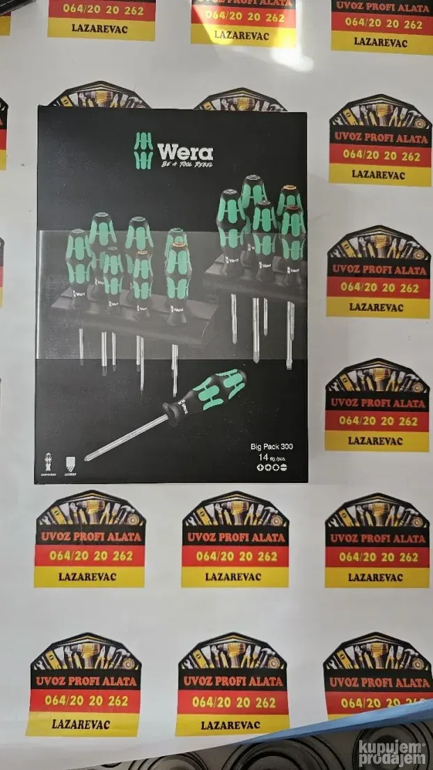 Wera srafcigeri big pack 300