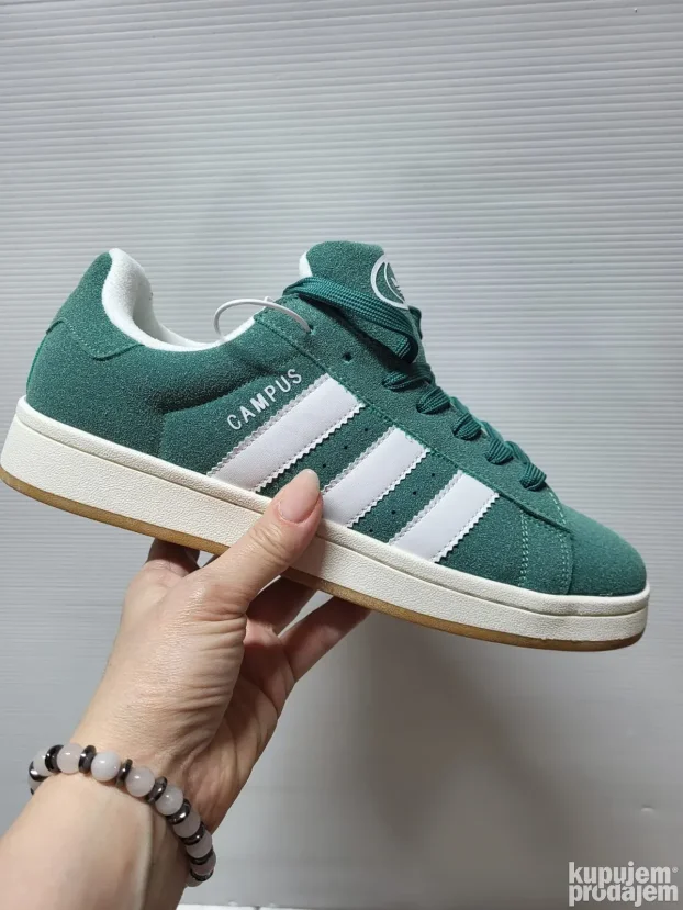 ADIDAS CAMPUS 00, Green Patike Adidas Zelene Bele Adidas - KupujemProdajem