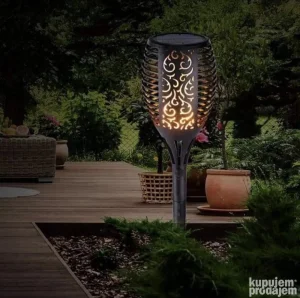 Solarna lampa Baklja Lampa za dvoriste