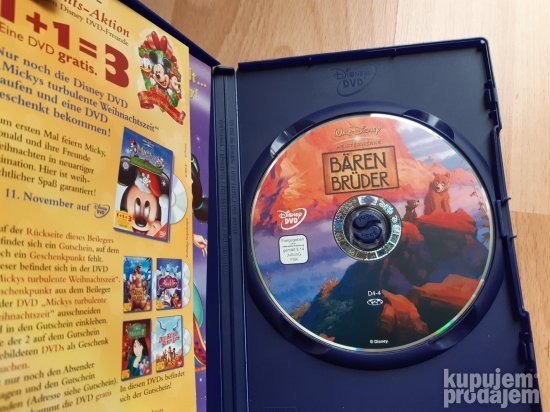 Brat meda / Barenbruder - Walt Disney DVD