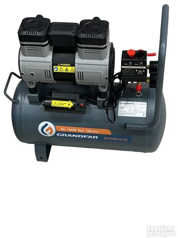 Bešumni kompresor Grandfar 24l - KupujemProdajem
