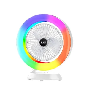 Šareni RGB stoni ventilator