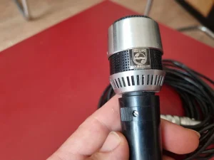 Stari PHILIPS LBB 9005 mikrofon sa produžnim kablom