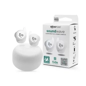 Boompods soundwave ocean tws white