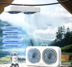 Ventilator sa dvostrukim protokom