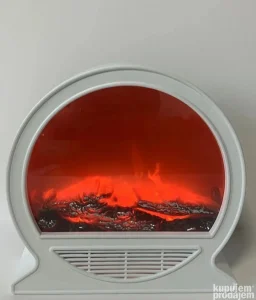 Okrugla dekorativna kamin lampa 31x30x10cm Dostupne dve boje