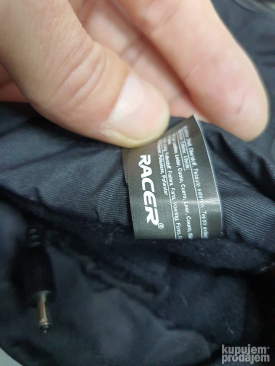 Rukavice za Motorcikliste sa Grejacima (Crne)- Racer
