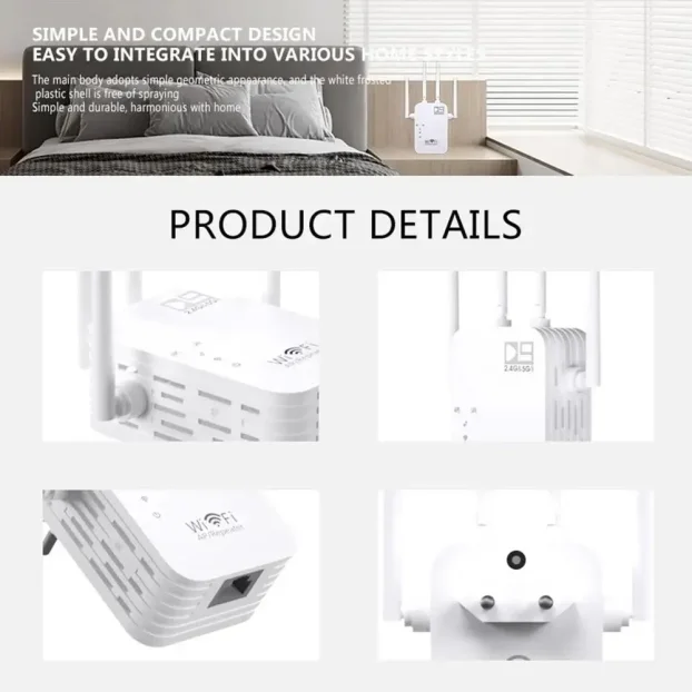 REPEATER ponavljac WIFI signala pojacivac EXTENDER ruter 2.4