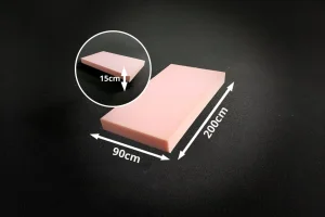 HR pena/ HR sundjer tabla- 90x200x15cm HR35