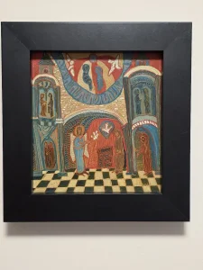 Vera Zarić 2. Slika ulje na lesonitu