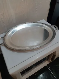 Posrebreni posluzavnik 47 x 28 cm