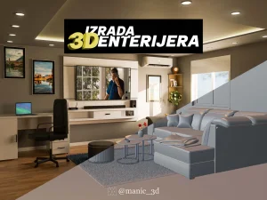 IZRADA 3D ENTERIJERA - Vizuelizacija Unutrašnjosti,FloorPlan