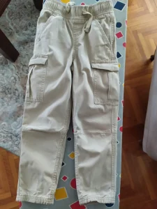 Kargo postavljene pantalone za dečaka vel.5-6 116cm