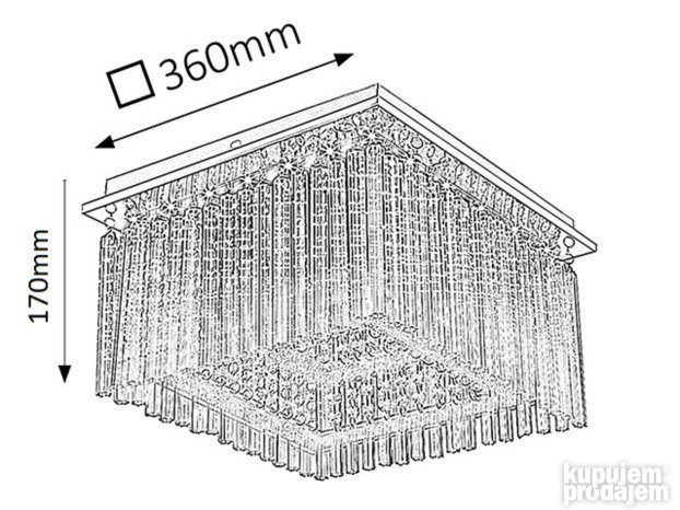 Plafonjera led Danielle Rabalux