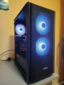 GAMING PC Ryzen 7 5700X 8c/RTX 4060/16GB/M.2 250GB