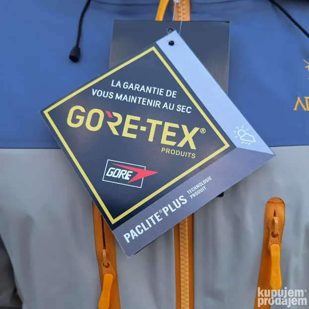 Muska Gore-tex jakna Arcterix kod 47 krem siva