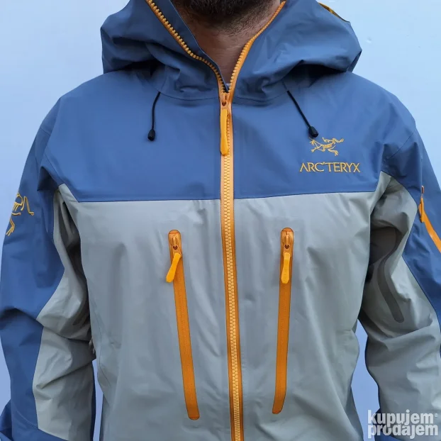 Muska Gore-tex jakna Arcterix kod 47 krem siva
