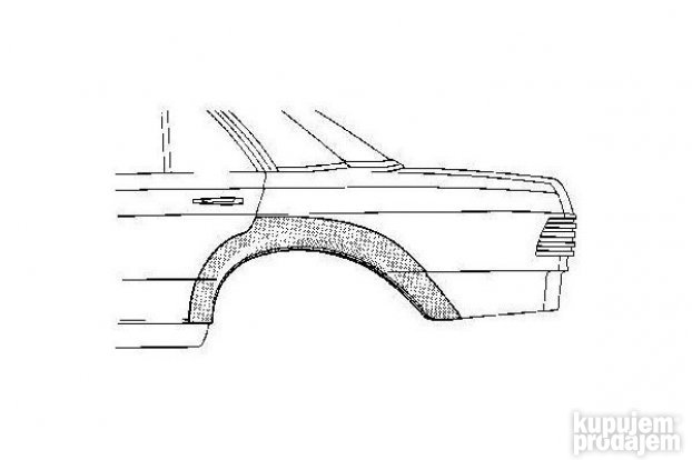 PARAFANGO ANTERIORE SINISTRO CITROEN Berlingo 2° Serie (02>08