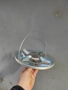 Gorionik za plinske boce 23cm Gorionik za male plinske boce