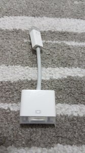 Apple MINI DVI to DVI adapter