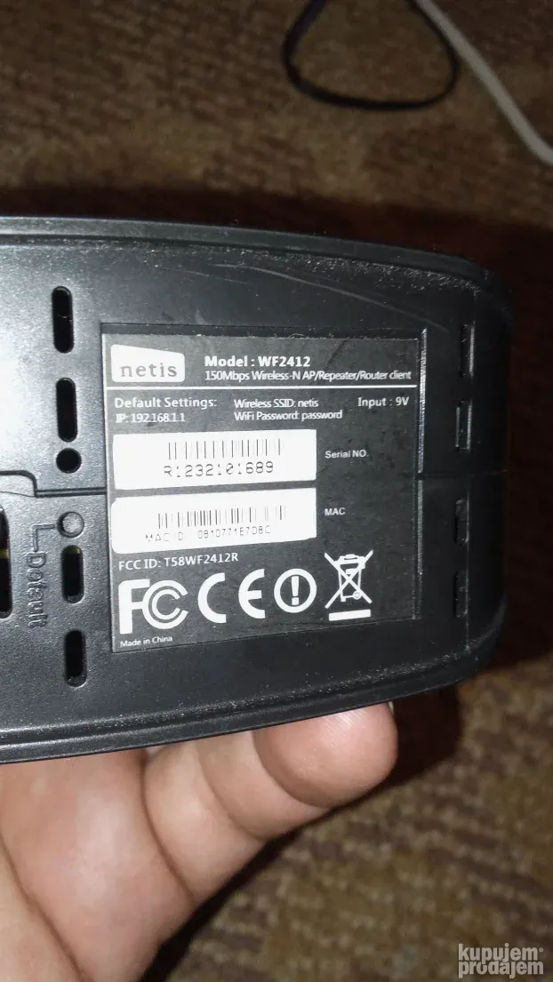 Netis wf2412 ruter