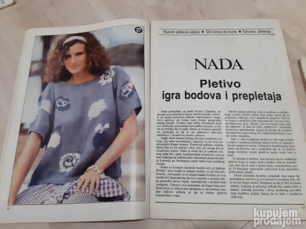 Lot starih casopisa za rucni rad, kukicanje