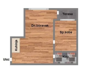 Telep, 44m2, Š:537515