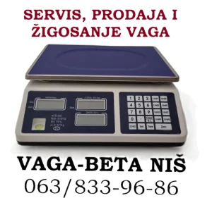 Servis, Prodaja i Overa Vaga